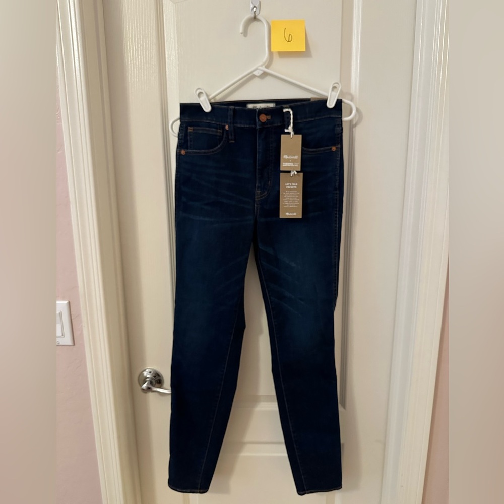 NWT Madewell 10” High-Rise Skinny Jean